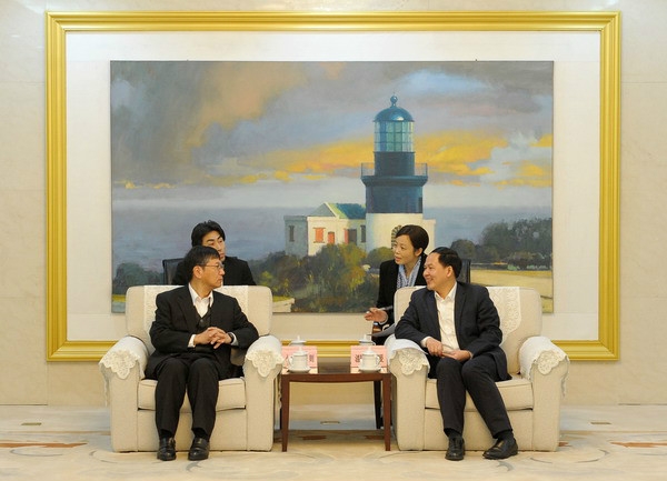 增進合作、共謀發(fā)展———常石舟山董事長拜訪舟山市長